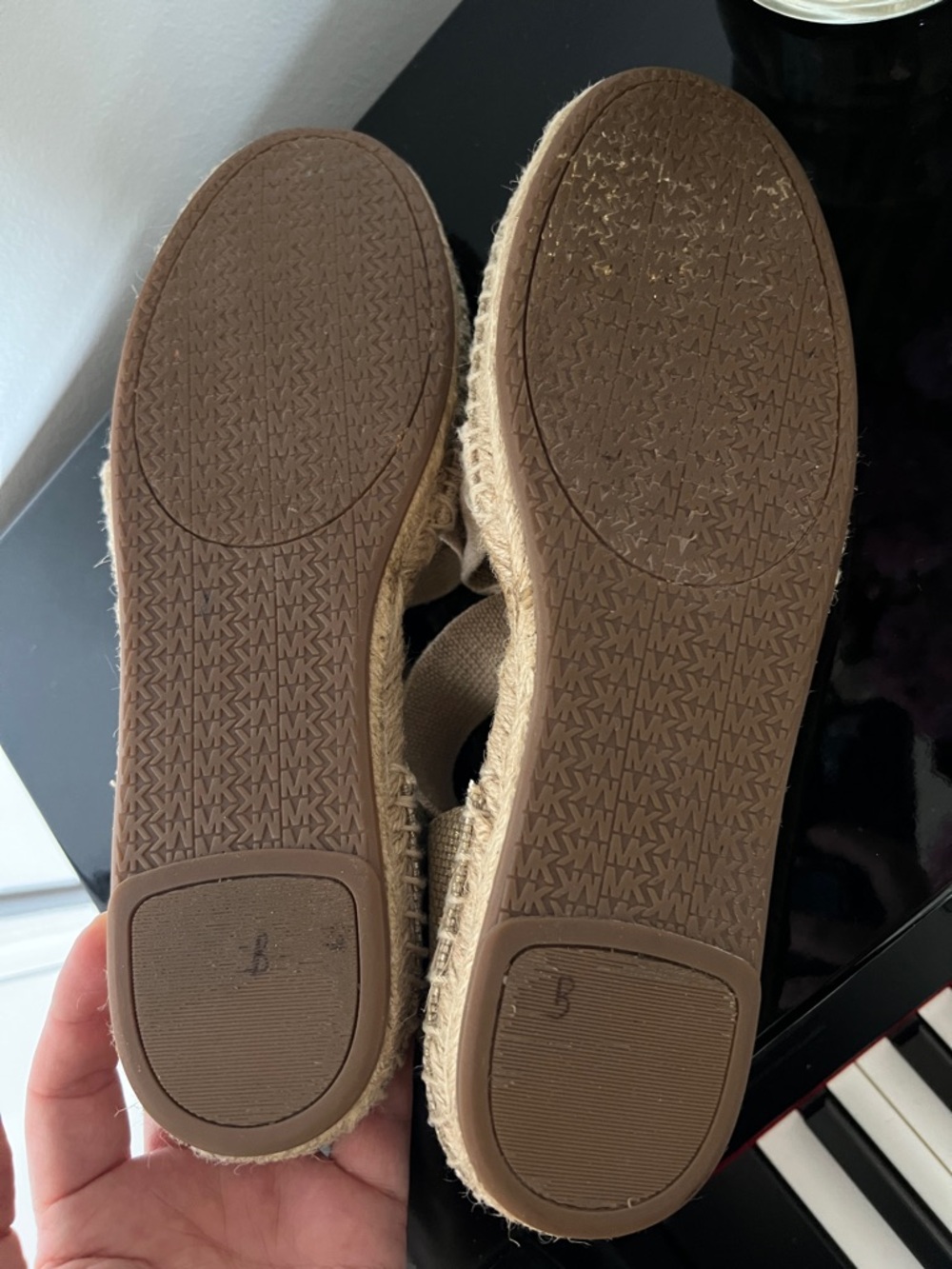 MICHAEL KORS Dana Espadrilles Size 8.5 - Picture 12 of 14